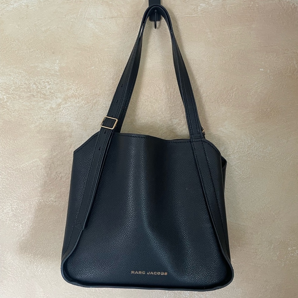 Marc Jacobs Black leather directors bag FINAL MARKDOWN